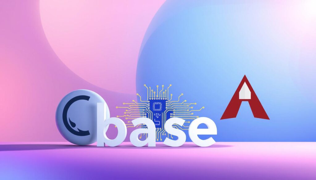 A visually striking digital illustration representing the concept of "base" in Linux distributions. In the foreground, three distinct, stylized icons symbolize Debian, Fedora, and Arch: Debian as a sturdy, reliable platform, Fedora as a sleek, modern interface, and Arch as a flexible, customizable space. In the middle layer, a vibrant circuit board pattern connects these icons, symbolizing the underlying technology of Linux. The background features a soft gradient blending colors associated with each distribution, creating a harmonious atmosphere. The lighting is bright and inviting, suggesting clarity and understanding. The composition is dynamic and balanced, drawing viewers' attention to the distinct characteristics of each Linux base system without any text or additional elements. A visually striking digital illustration representing the concept of "base" in Linux distributions. In the foreground, three distinct, stylized icons symbolize Debian, Fedora, and Arch: Debian as a sturdy, reliable platform, Fedora as a sleek, modern interface, and Arch as a flexible, customizable space. In the middle layer, a vibrant circuit board pattern connects these icons, symbolizing the underlying technology of Linux. The background features a soft gradient blending colors associated with each distribution, creating a harmonious atmosphere. The lighting is bright and inviting, suggesting clarity and understanding. The composition is dynamic and balanced, drawing viewers' attention to the distinct characteristics of each Linux base system without any text or additional elements.