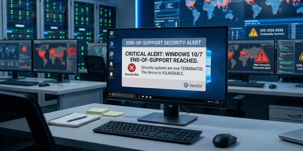 The End-of-Support Security Risk