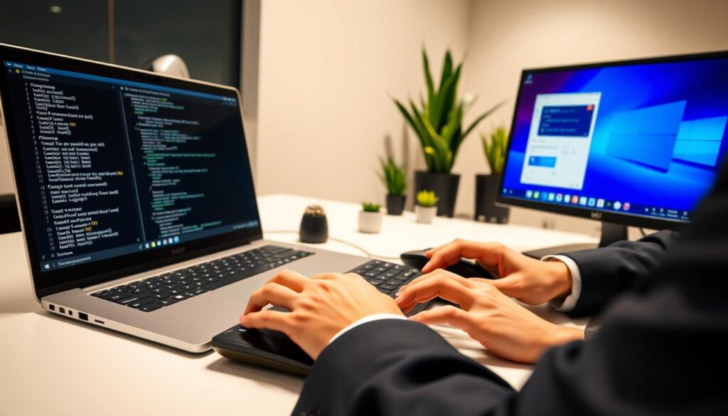 using linux and windows together