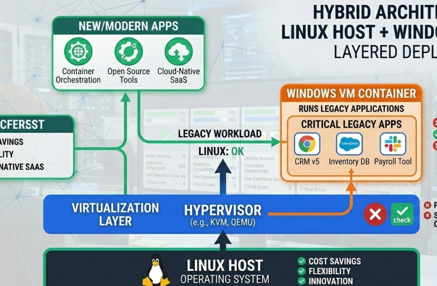 Hybrid Linux + Windows VM: Secure Path From…